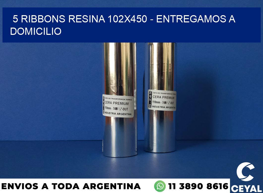 5 Ribbons resina 102×450 – entregamos a domicilio