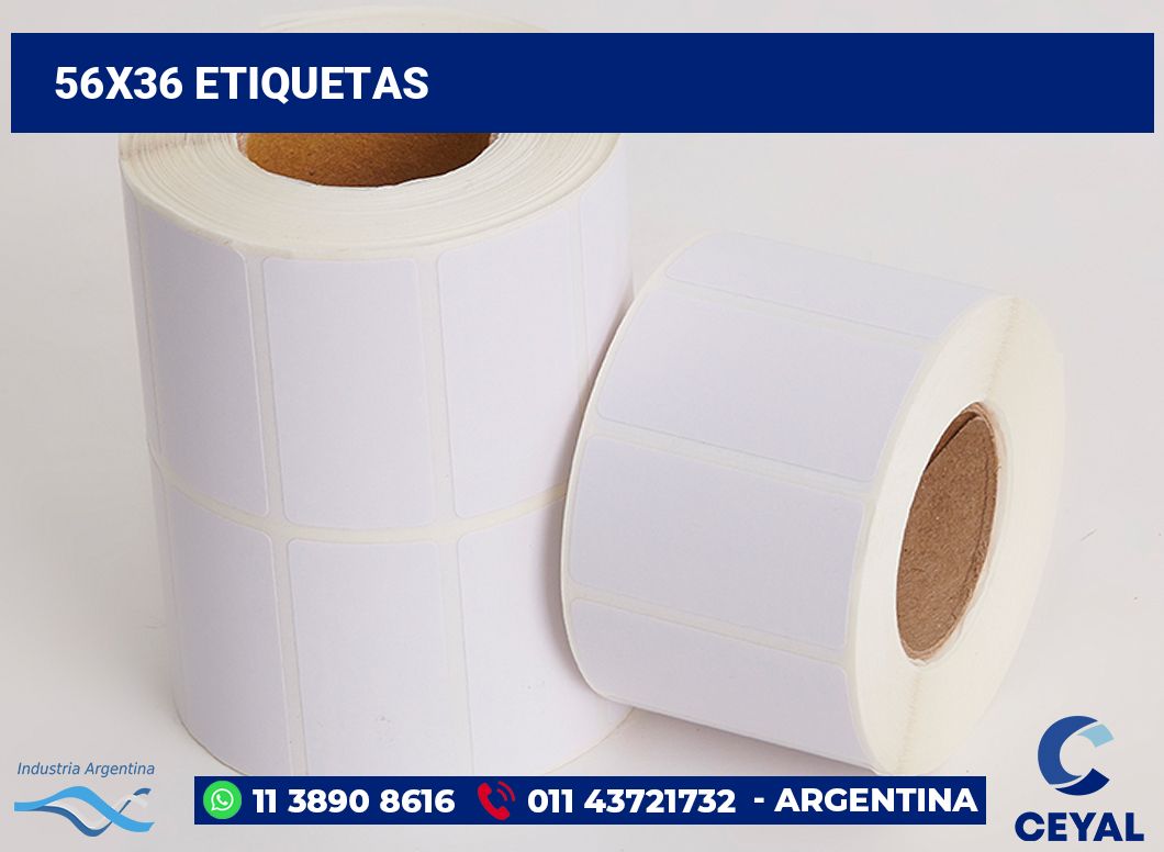 56x36 Etiquetas