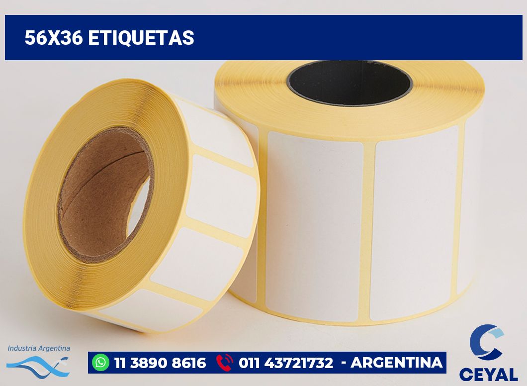 56x36 Etiquetas