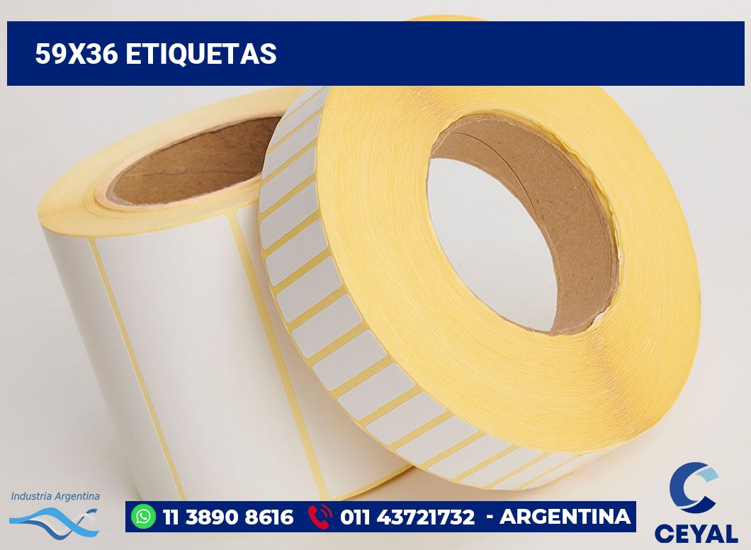 59x36 Etiquetas