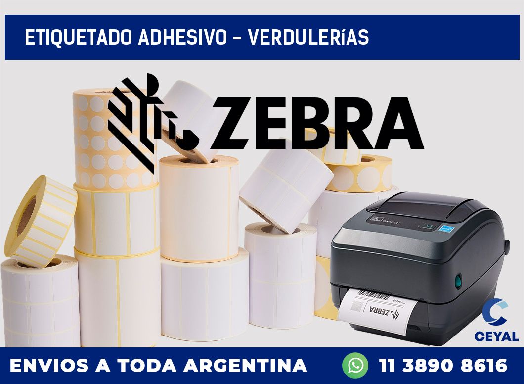 Etiquetado adhesivo - Verdulerías