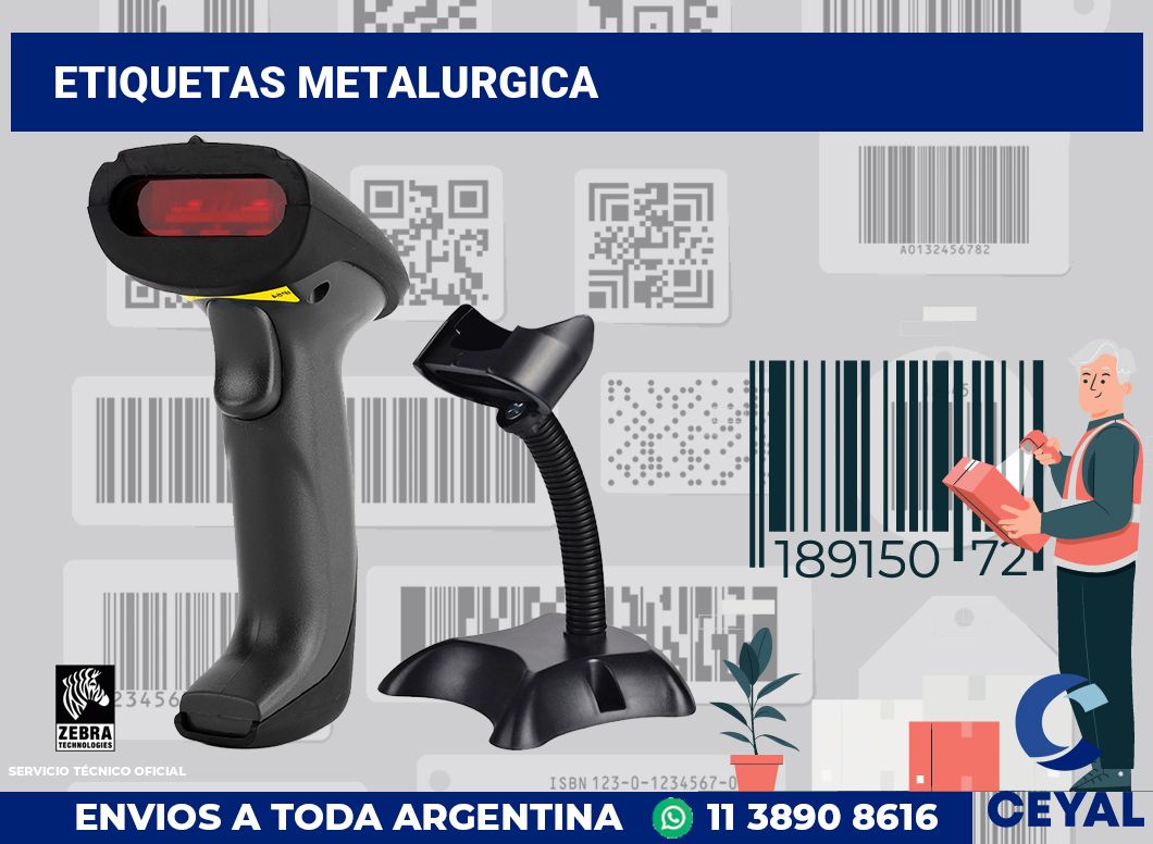 Etiquetas Metalurgica