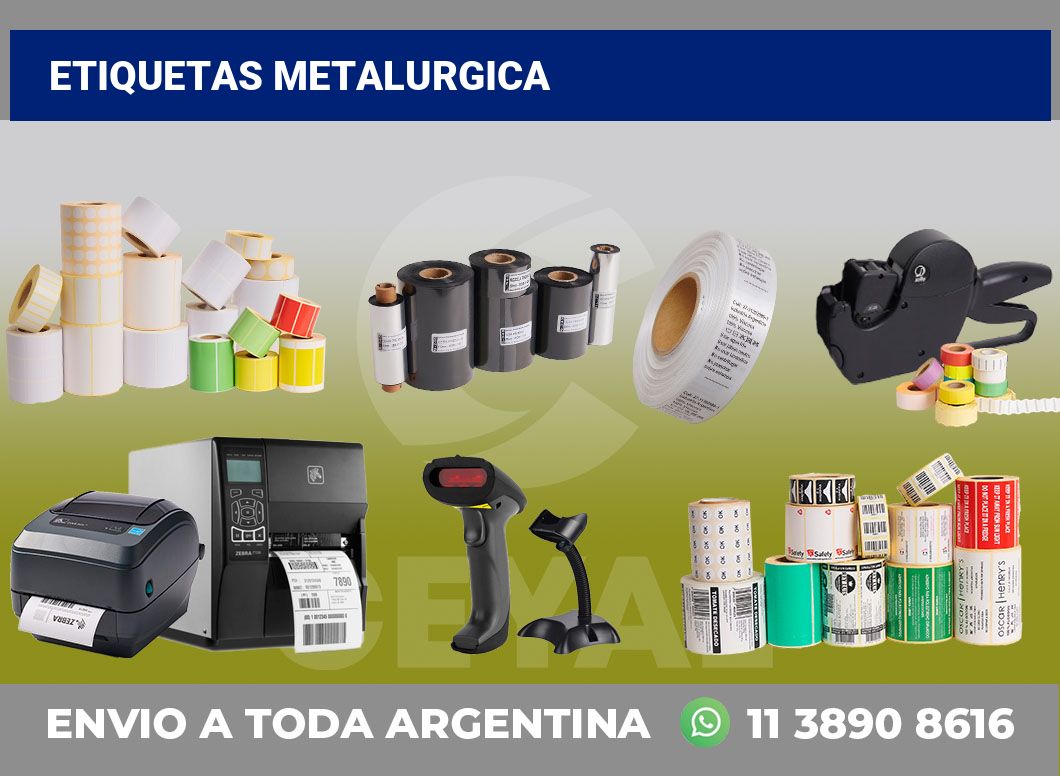 Etiquetas Metalurgica