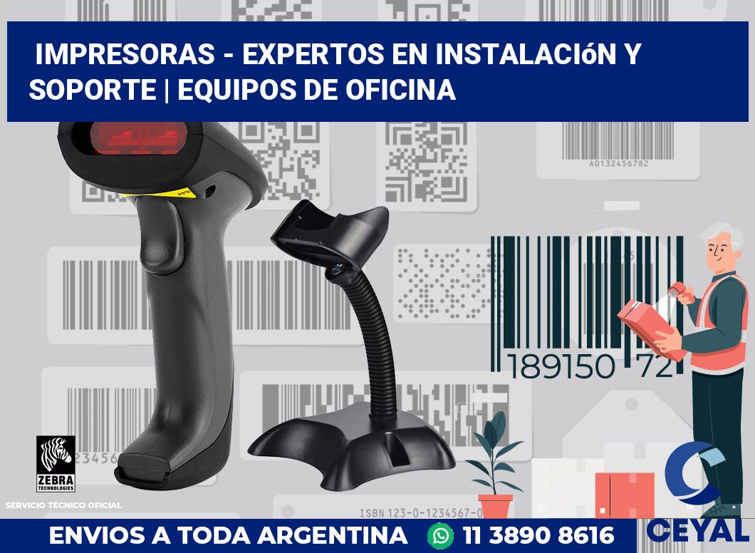 Impresoras - Expertos en instalación y soporte | Equipos de oficina