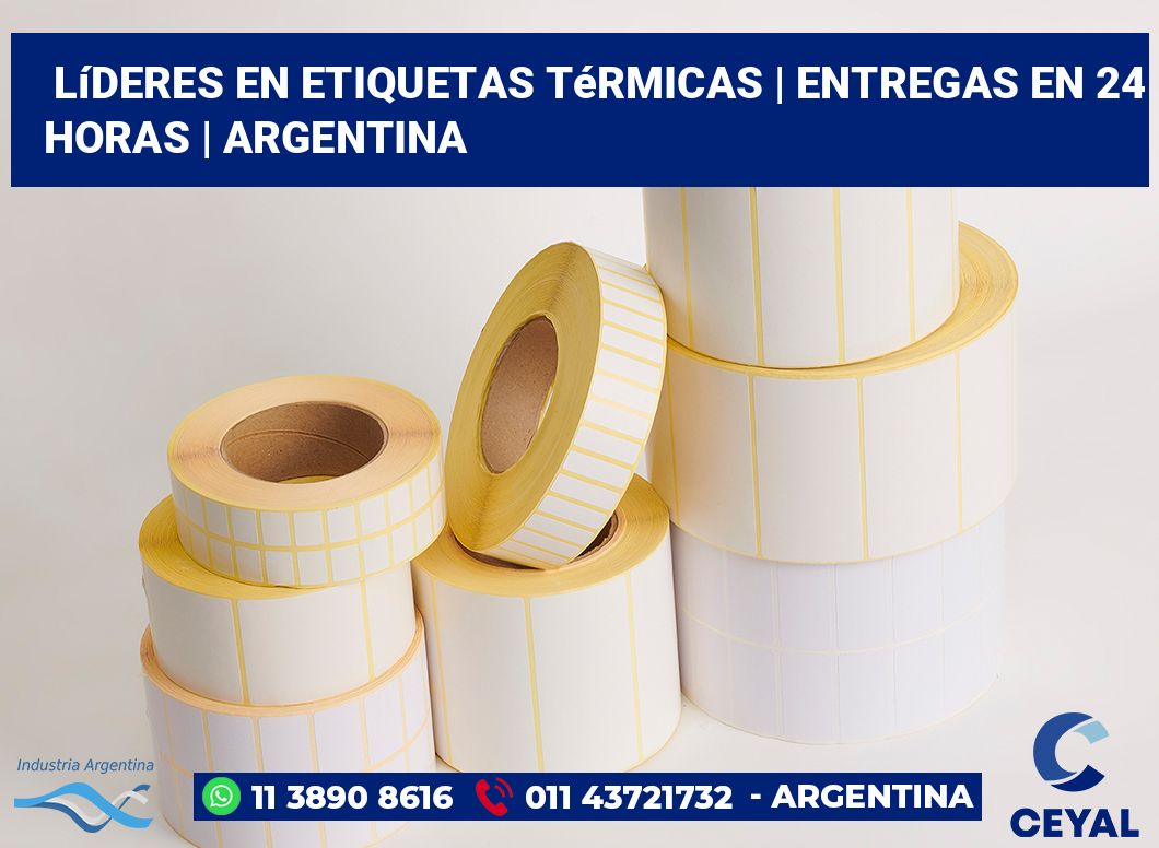 Líderes en etiquetas térmicas | Entregas en 24 horas | Argentina