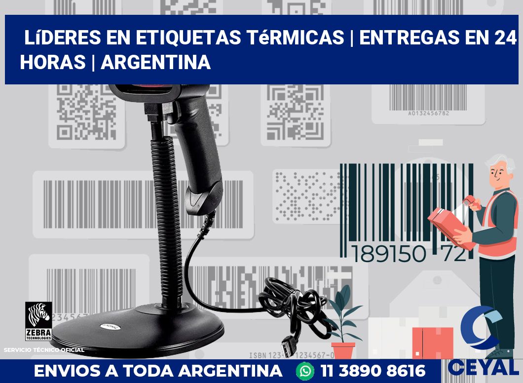 Líderes en etiquetas térmicas | Entregas en 24 horas | Argentina