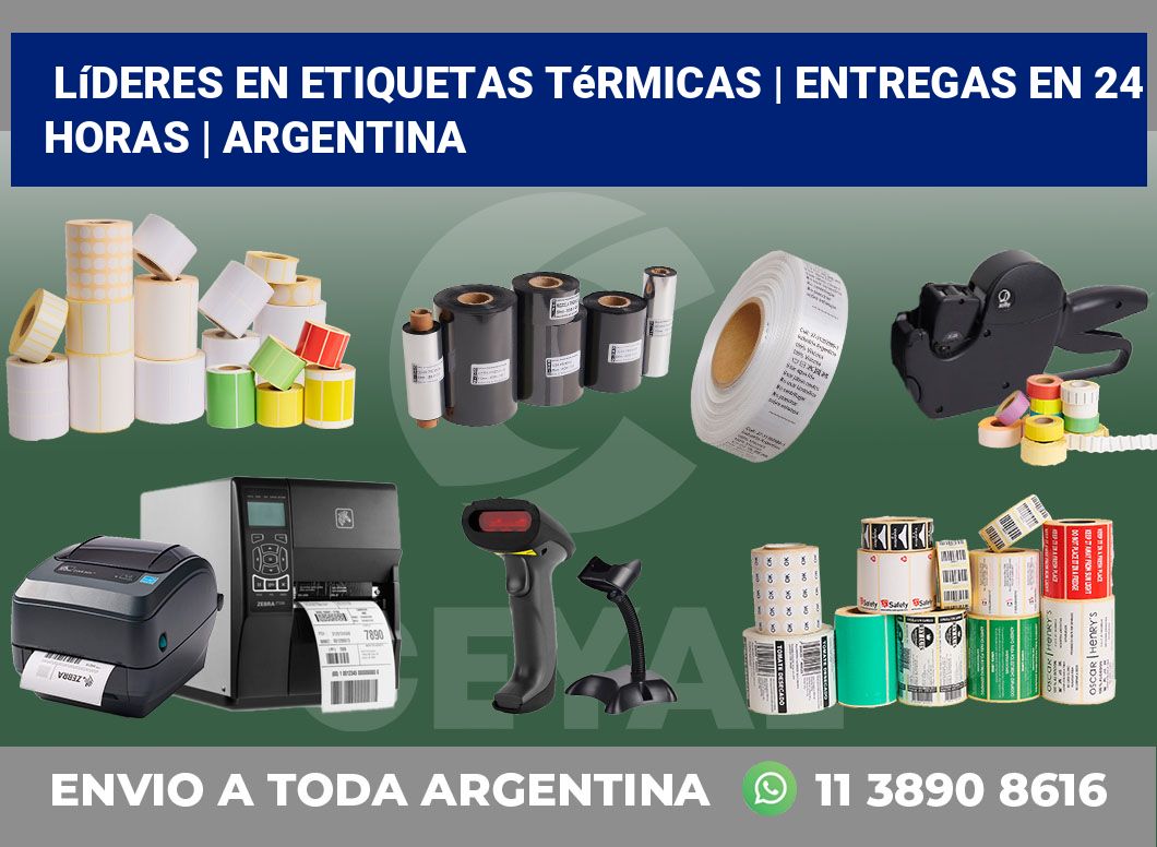 Líderes en etiquetas térmicas | Entregas en 24 horas | Argentina