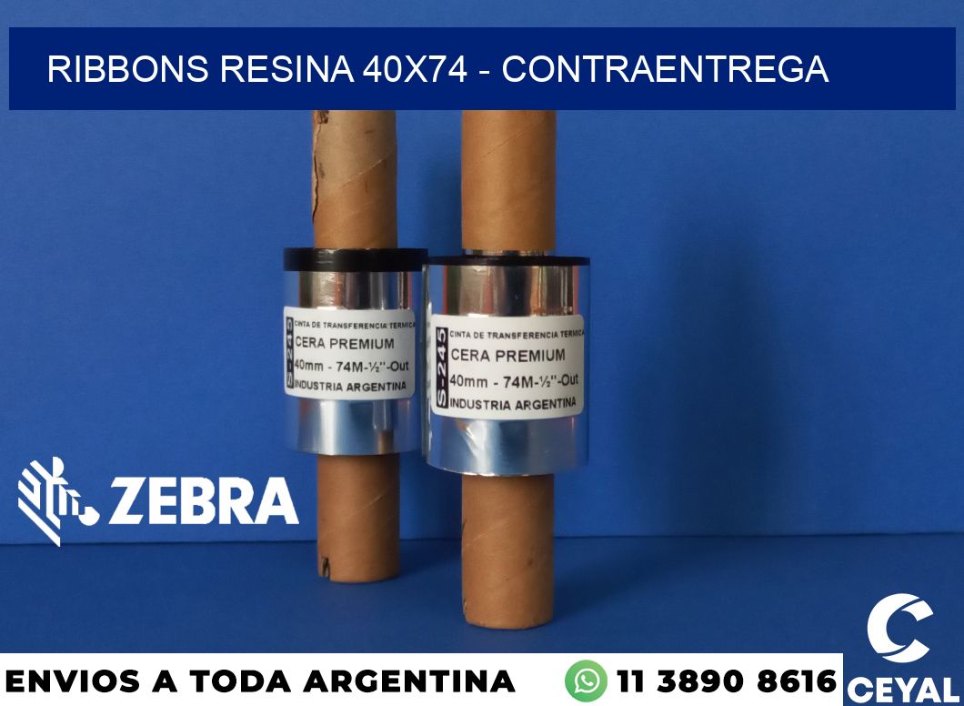Ribbons resina 40x74 - contraentrega