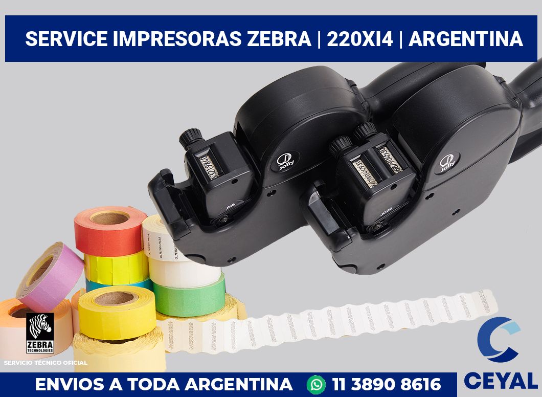 Service impresoras Zebra | 220Xi4 | Argentina