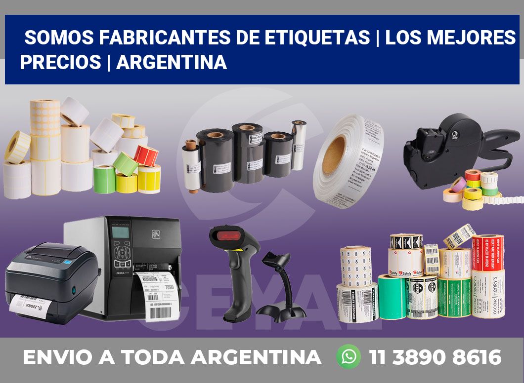 Somos fabricantes de etiquetas | Los mejores precios | Argentina