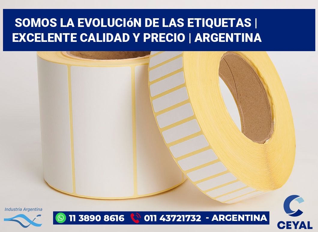 Somos la evolución de las etiquetas | Excelente calidad y precio | Argentina
