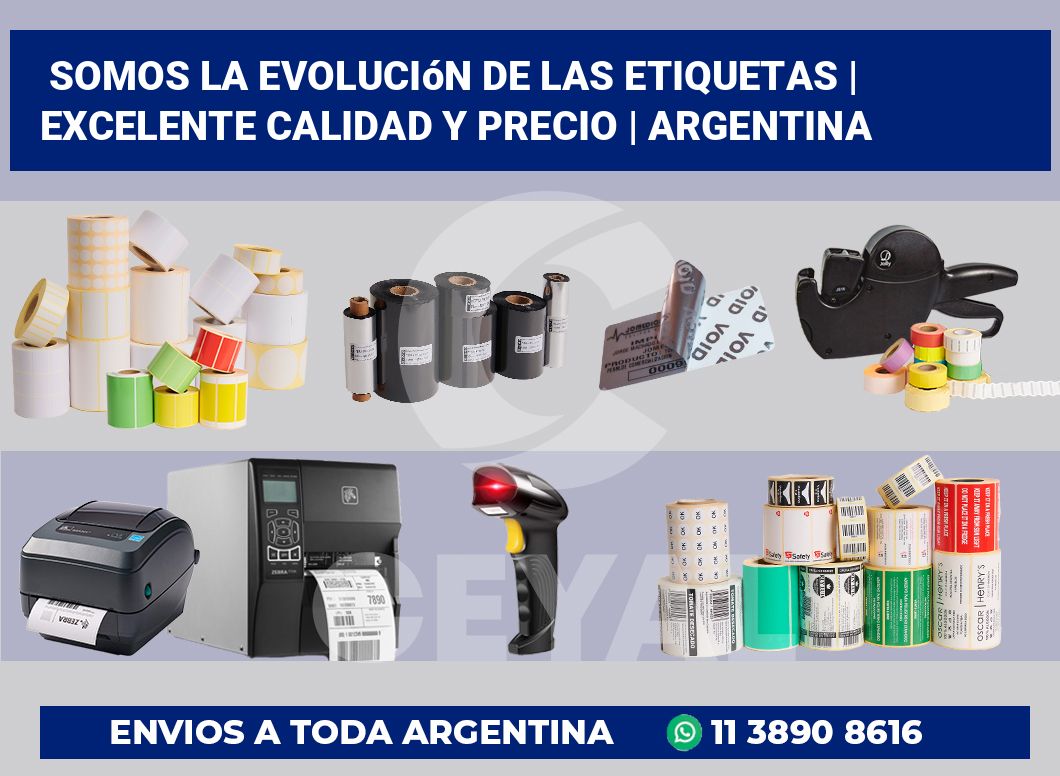 Somos la evolución de las etiquetas | Excelente calidad y precio | Argentina