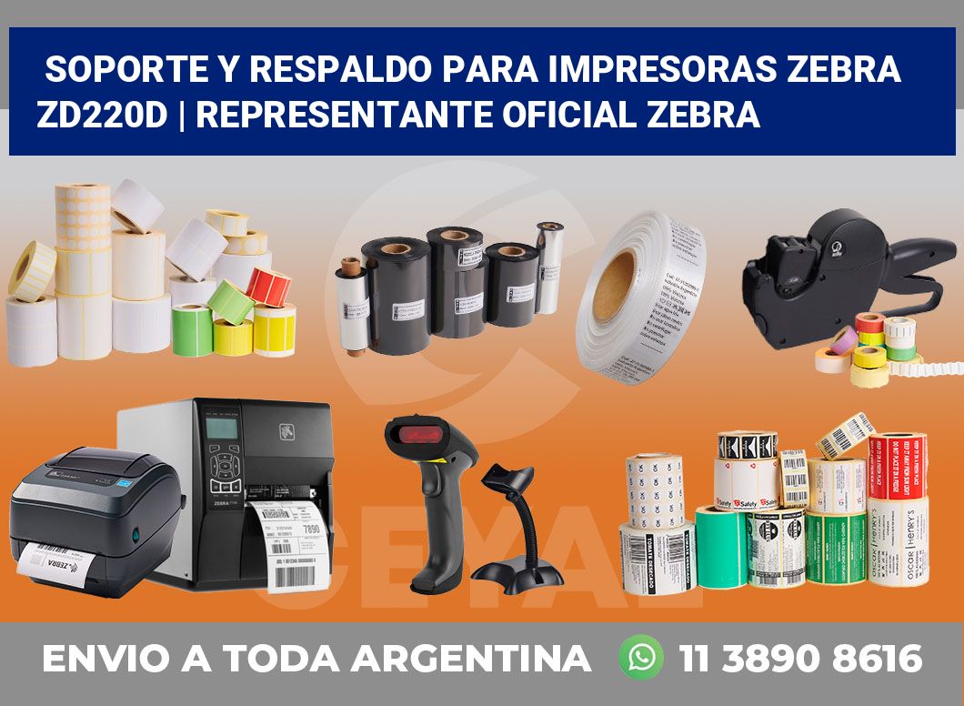 Soporte y respaldo para impresoras Zebra ZD220d | Representante oficial Zebra