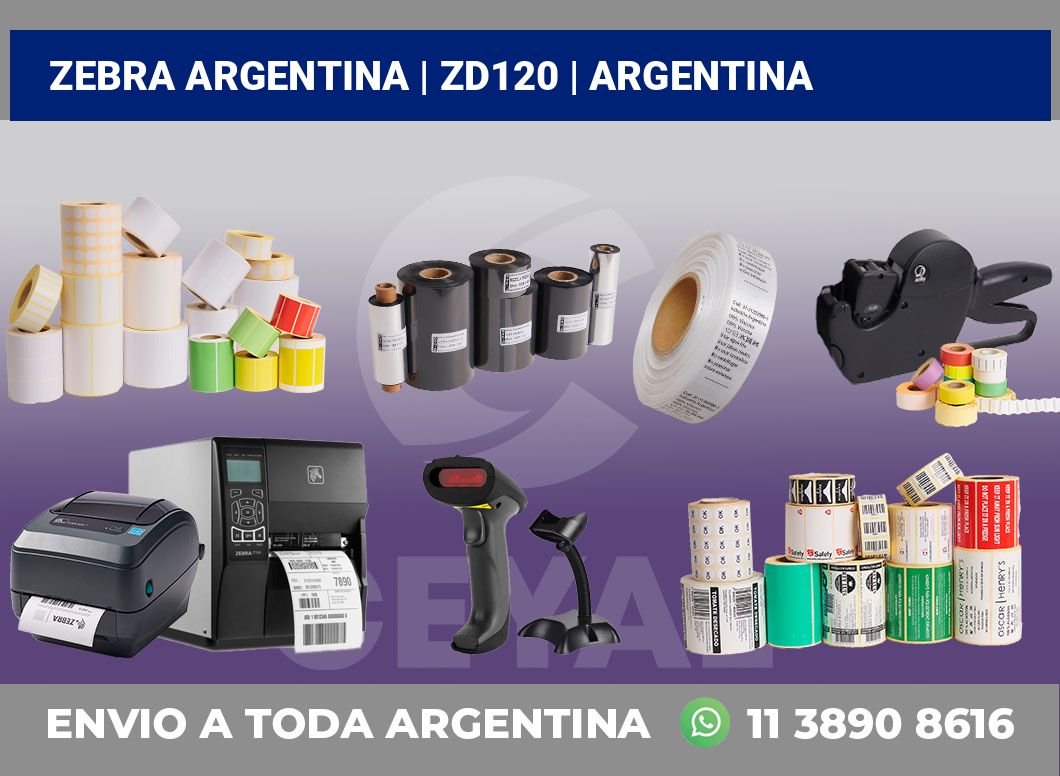 Zebra argentina | ZD120 | Argentina