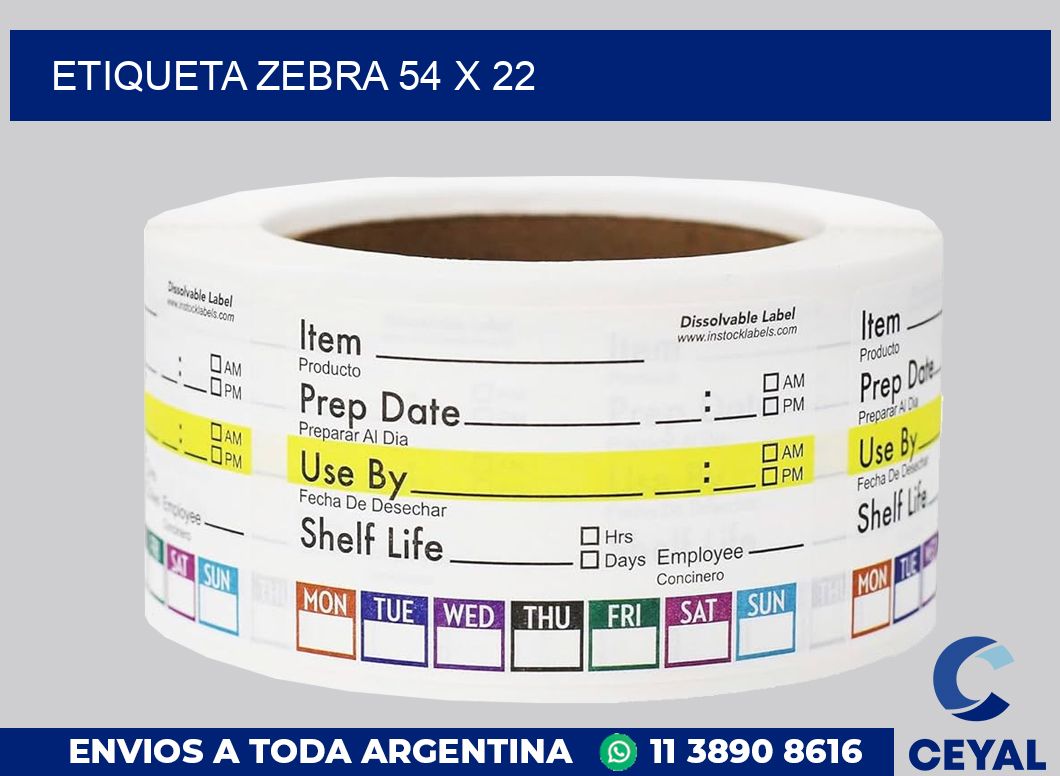etiqueta zebra 54 x 22