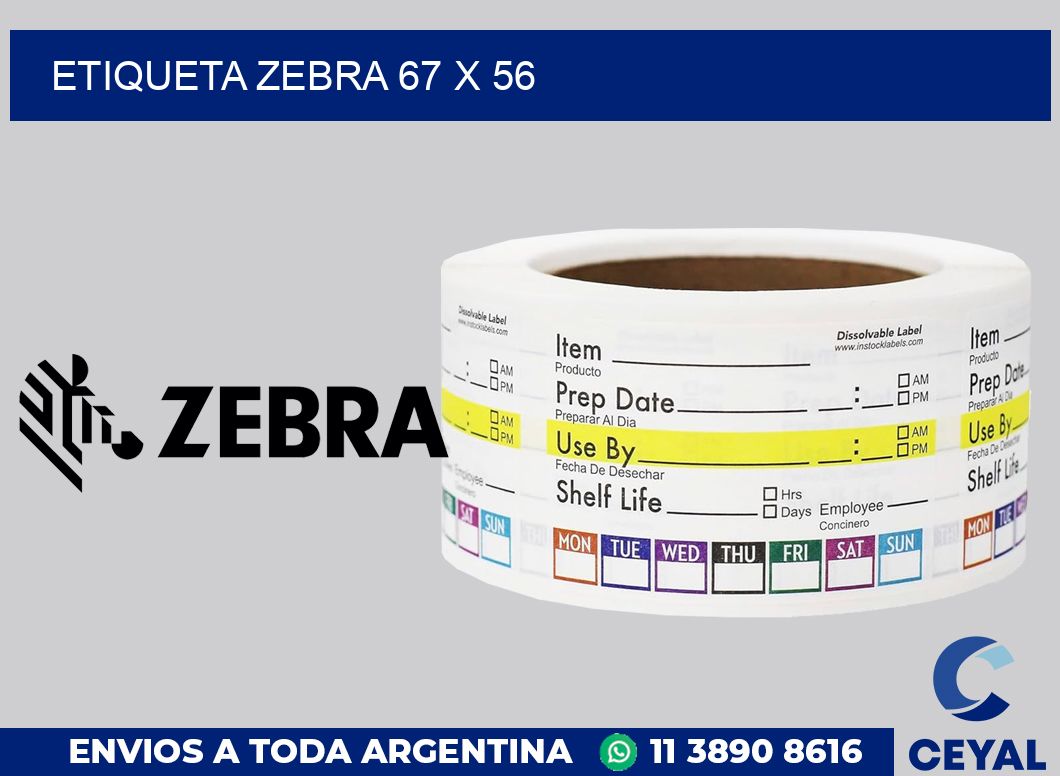 etiqueta zebra 67 x 56