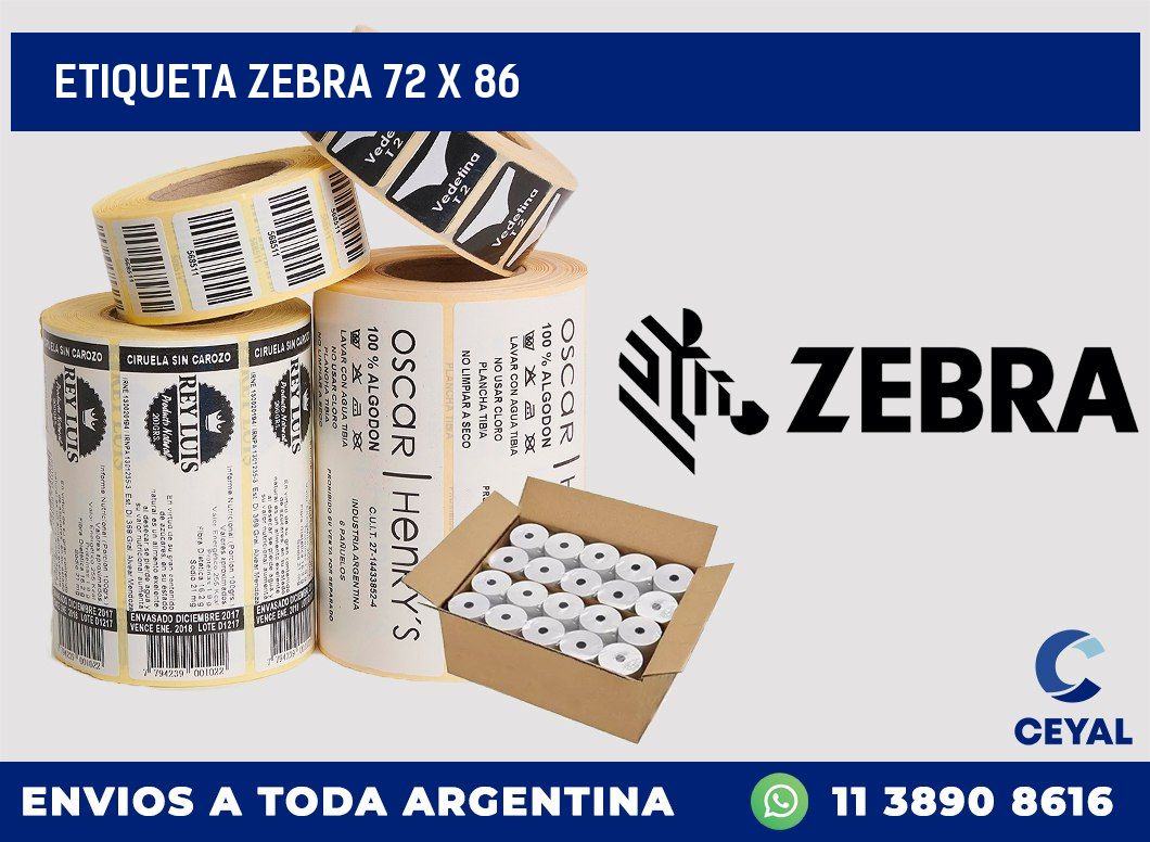 etiqueta zebra 72 x 86