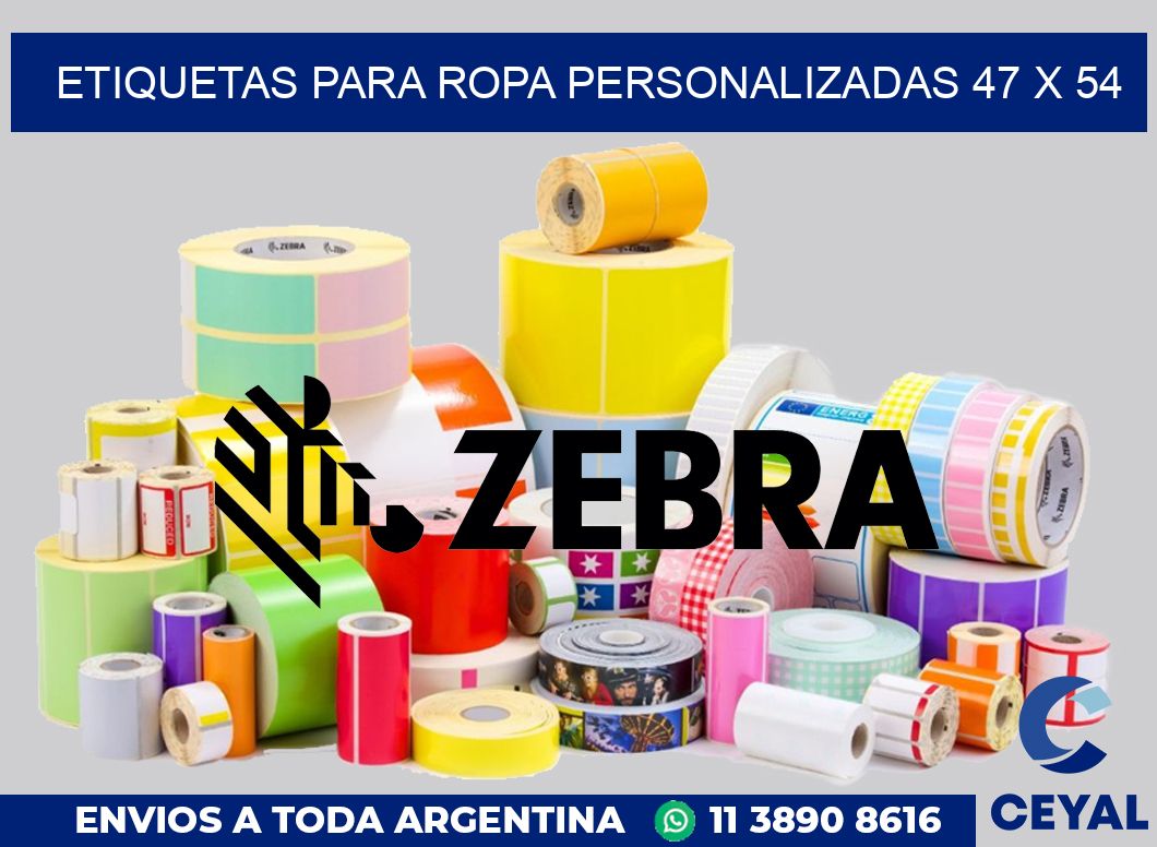 etiquetas para ropa personalizadas 47 x 54