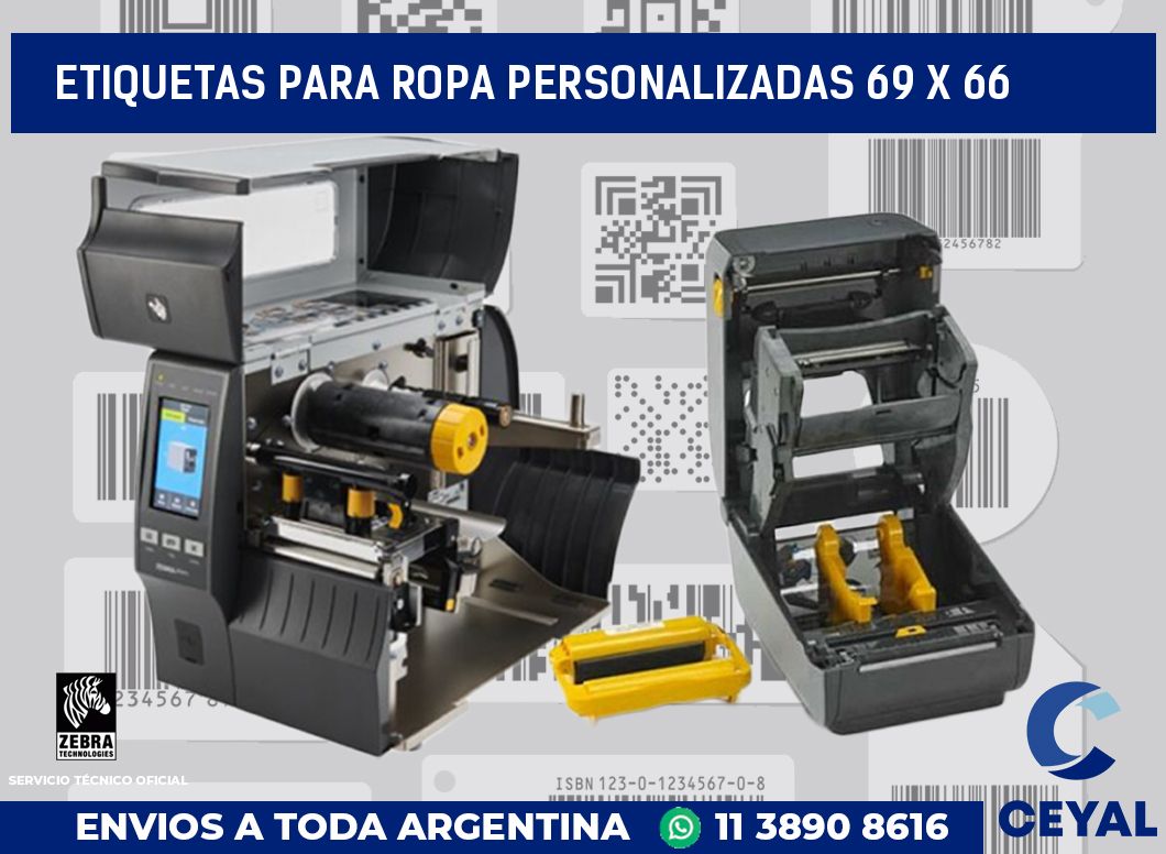 etiquetas para ropa personalizadas 69 x 66
