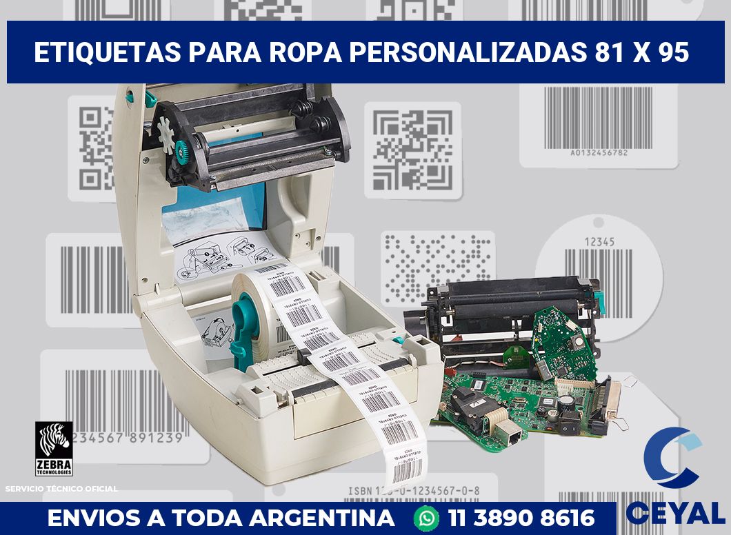 etiquetas para ropa personalizadas 81 x 95