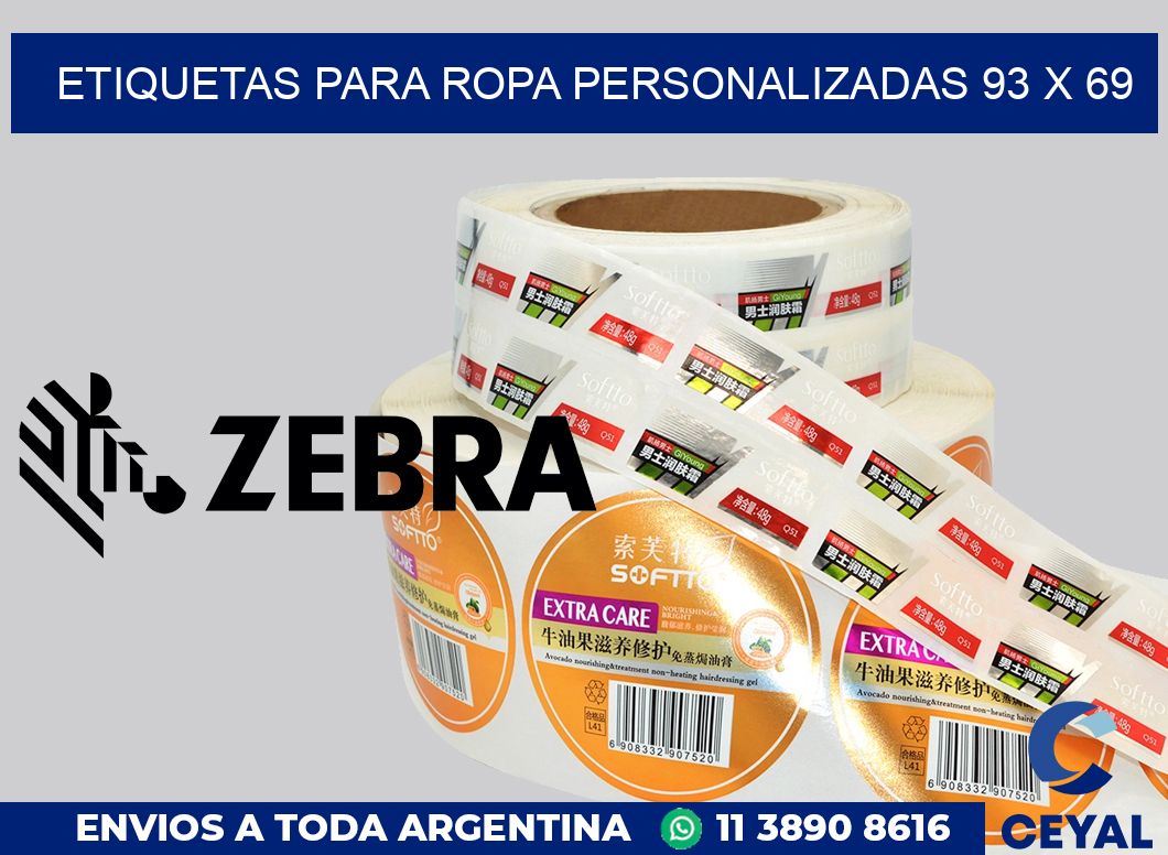 etiquetas para ropa personalizadas 93 x 69