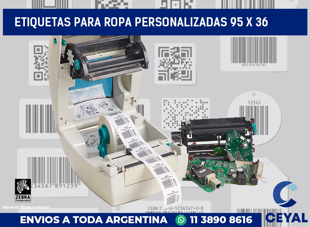 etiquetas para ropa personalizadas 95 x 36