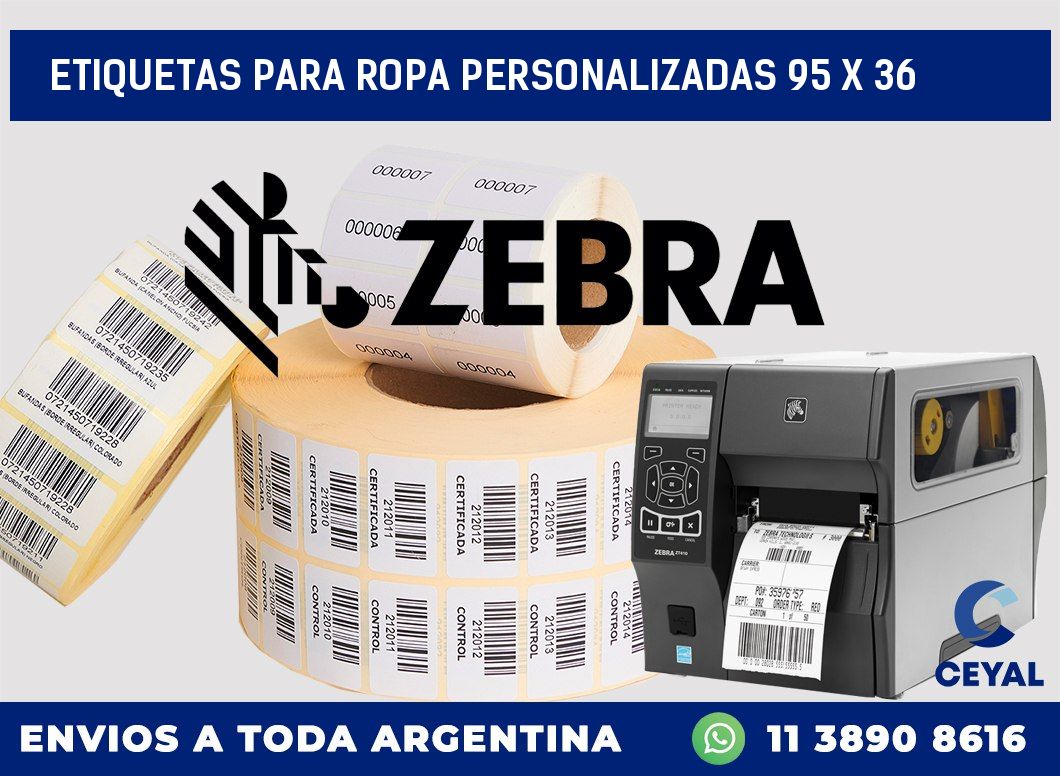 etiquetas para ropa personalizadas 95 x 36