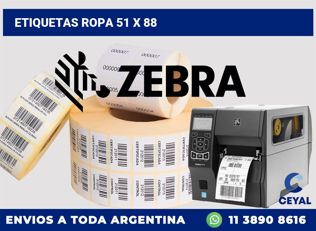 etiquetas ropa 51 x 88