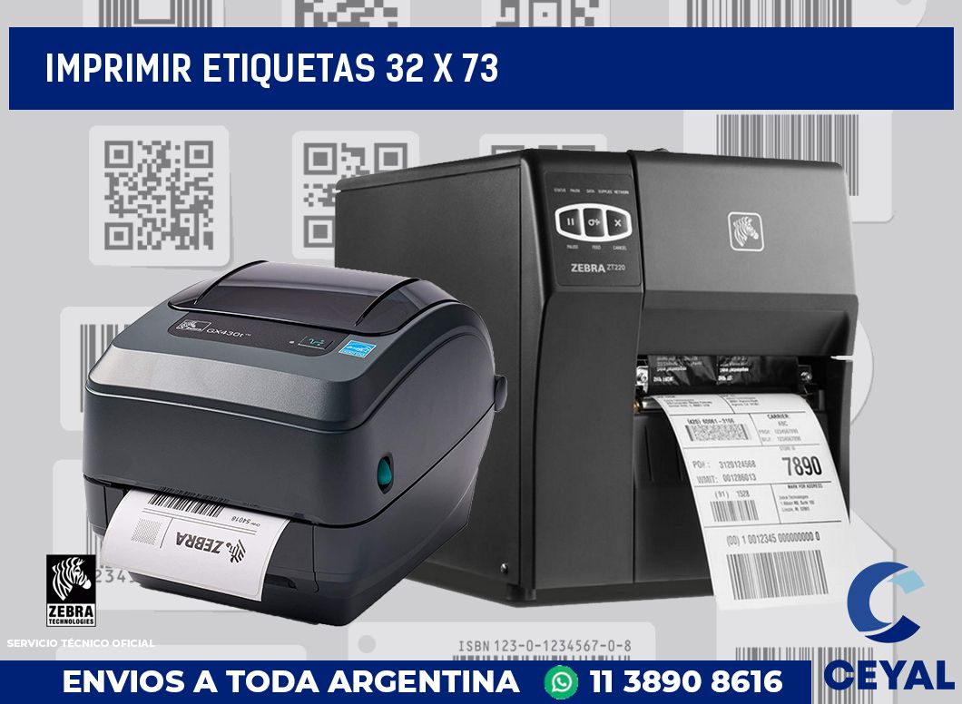 imprimir etiquetas 32 x 73