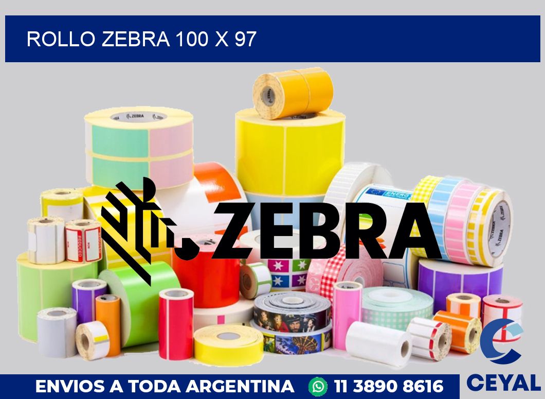 rollo zebra 100 x 97