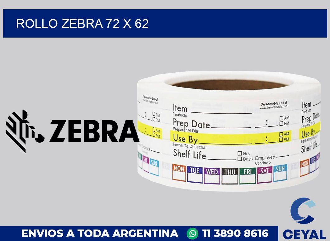 rollo zebra 72 x 62