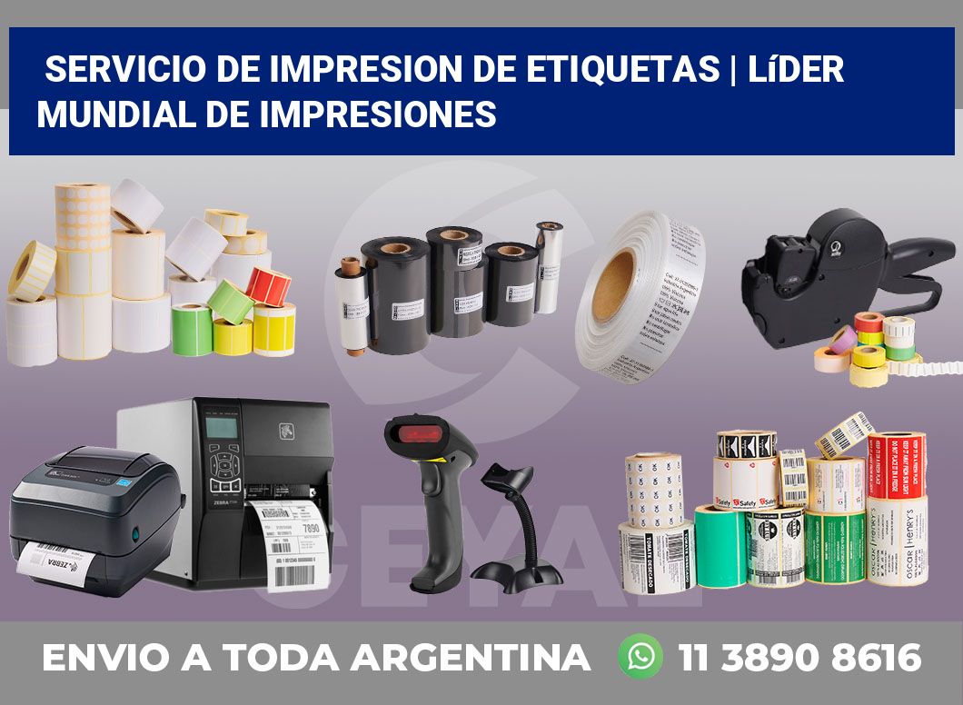 servicio de impresion de etiquetas | Líder mundial de impresiones