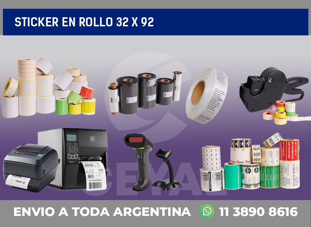 sticker en rollo 32 x 92