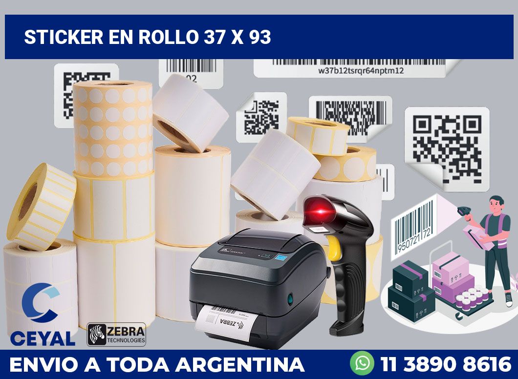 sticker en rollo 37 x 93