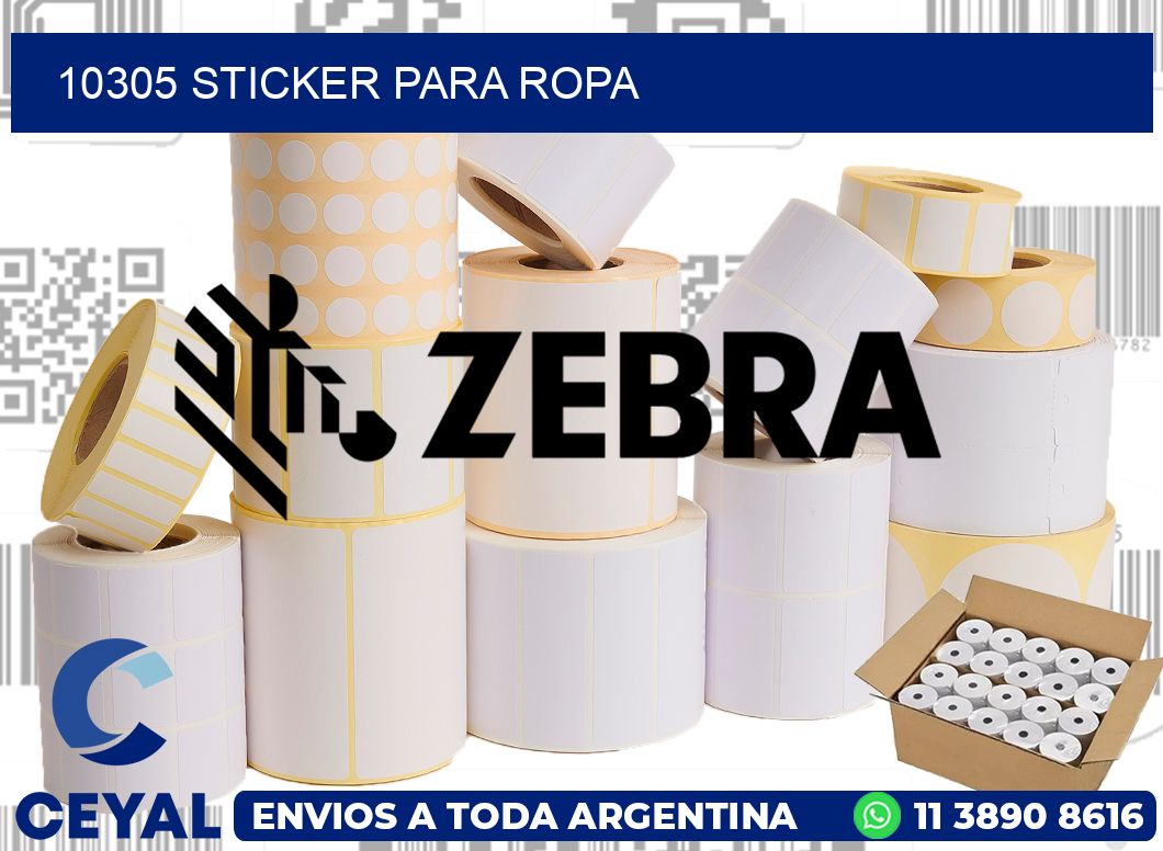 10305 Sticker para ropa