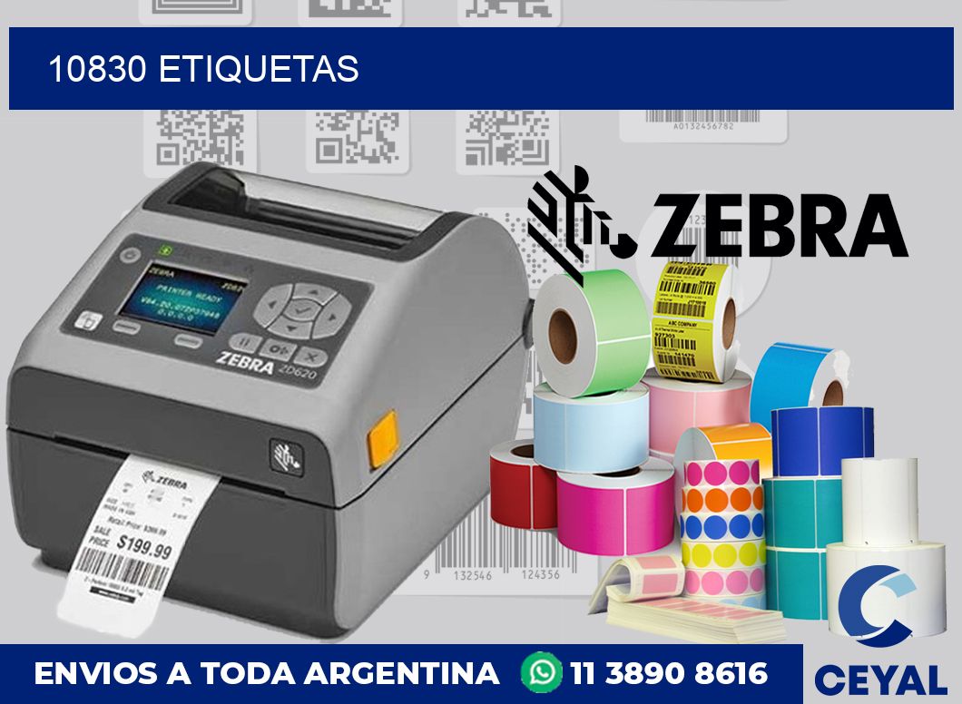 10830 etiquetas