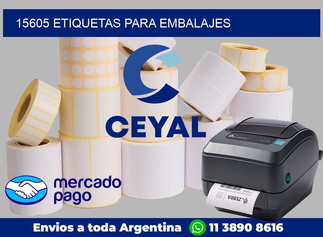 15605 Etiquetas para embalajes