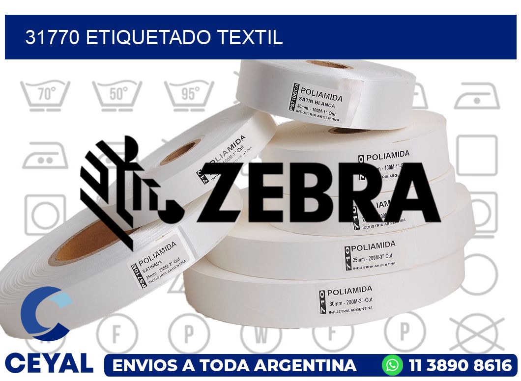31770 Etiquetado textil
