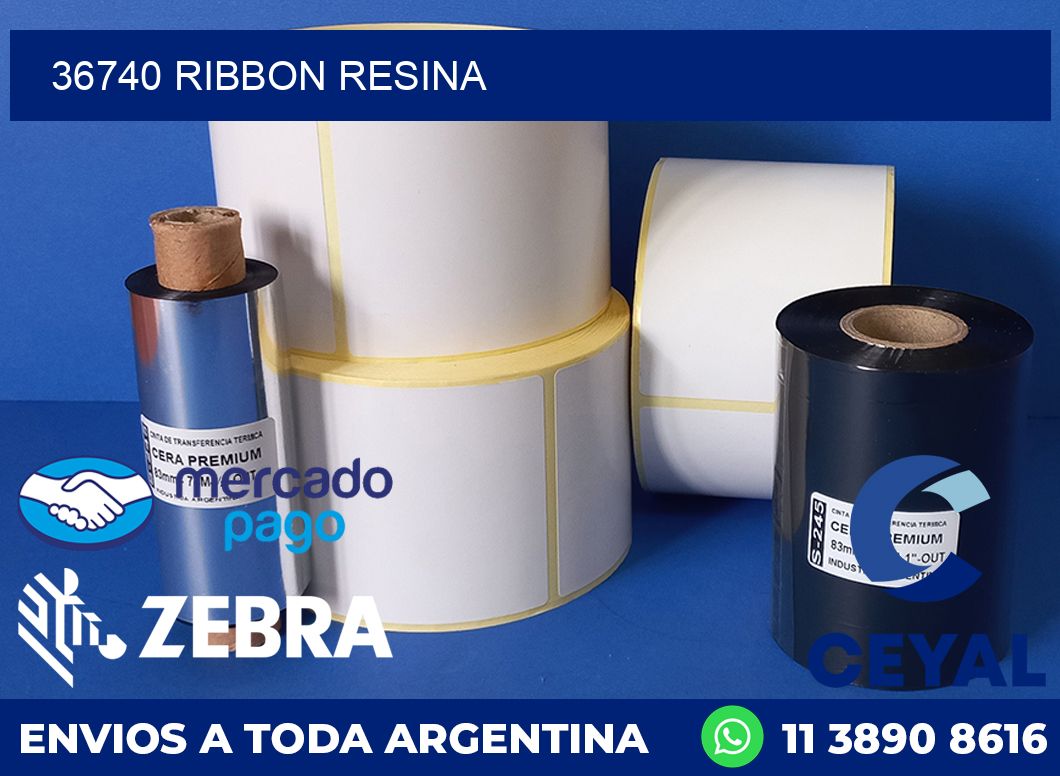 36740 ribbon resina