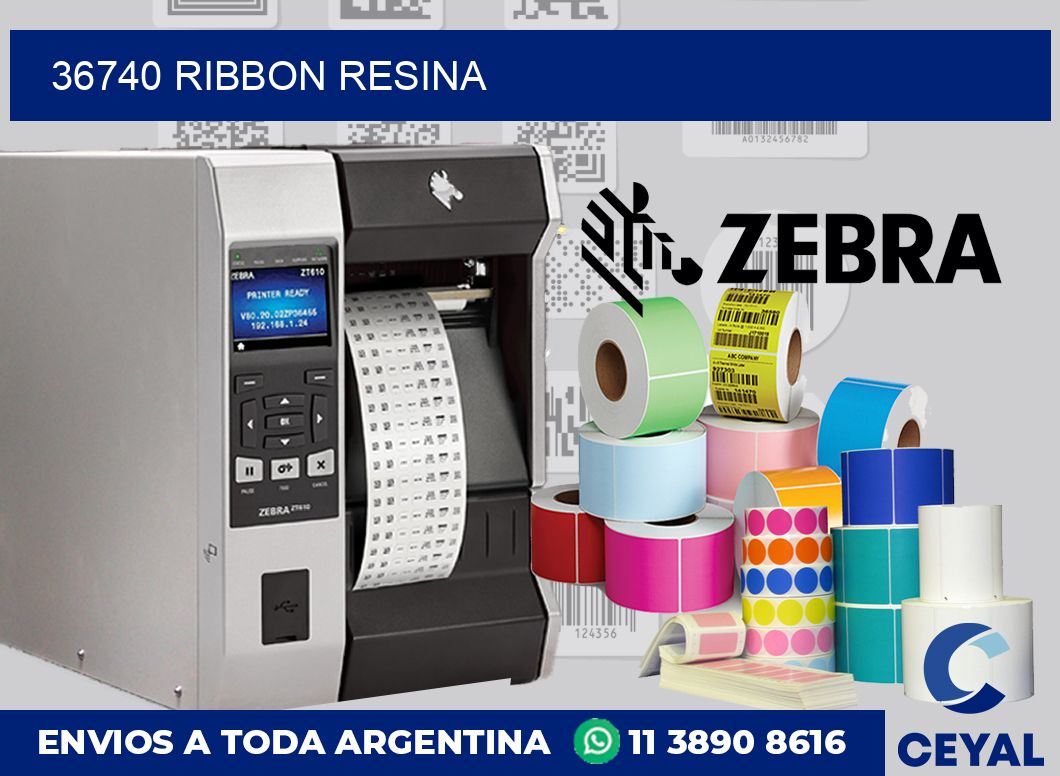 36740 ribbon resina