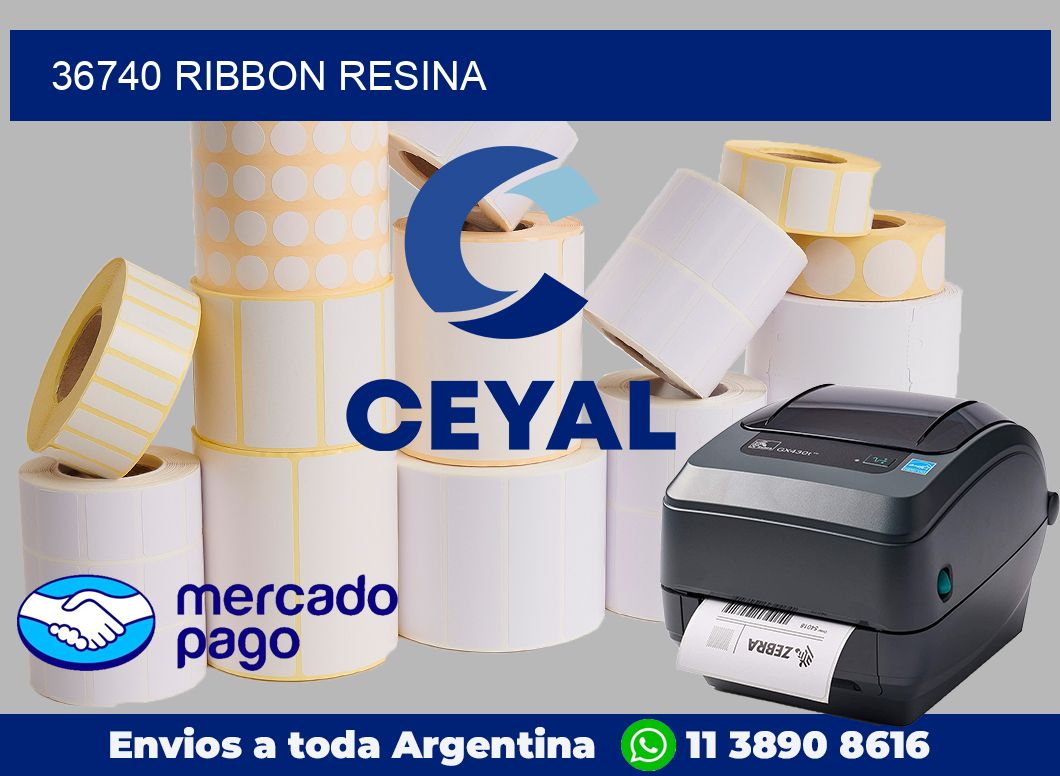 36740 ribbon resina