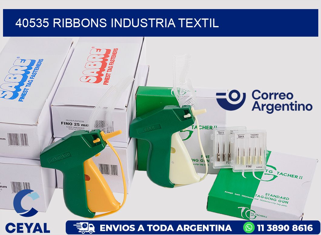 40535 ribbons industria textil