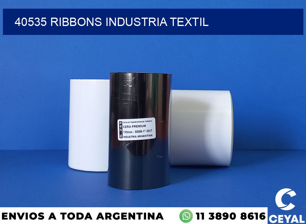 40535 ribbons industria textil