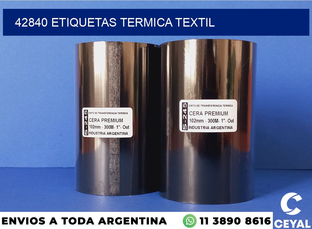 42840 etiquetas termica textil
