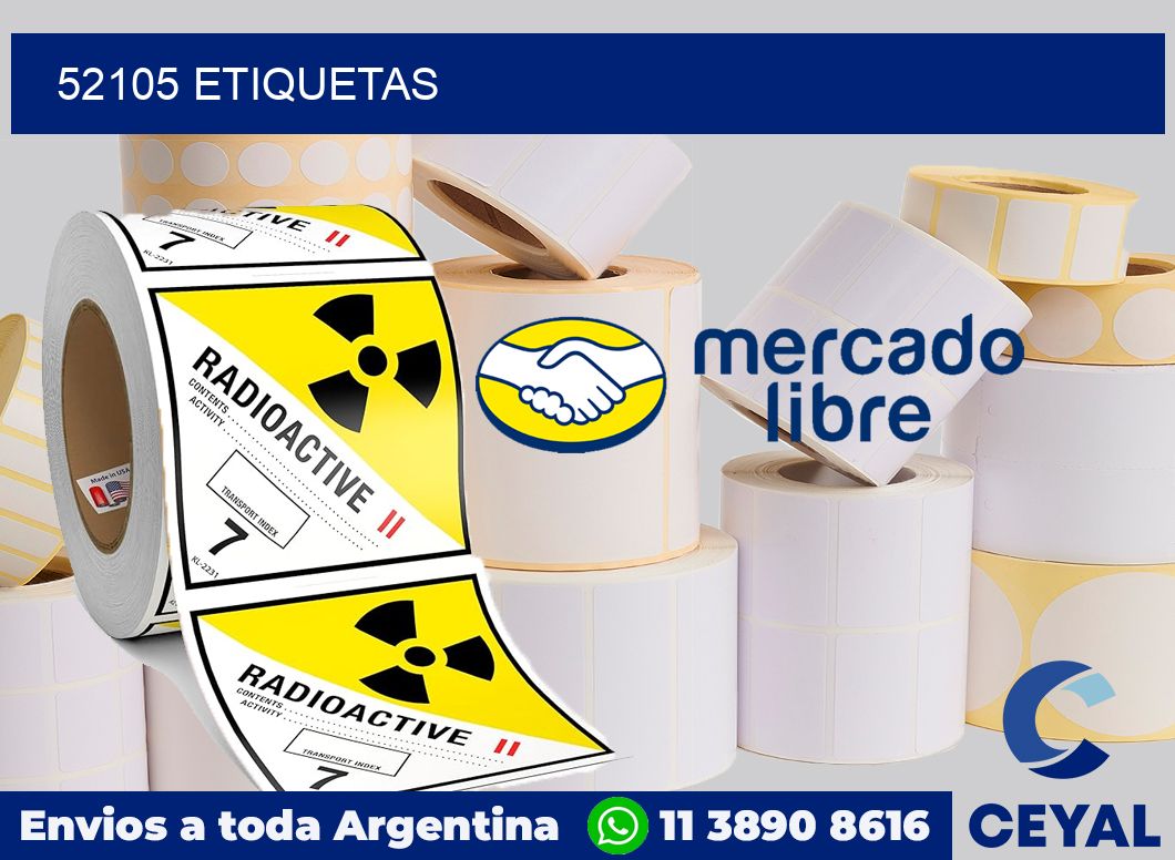 52105 etiquetas