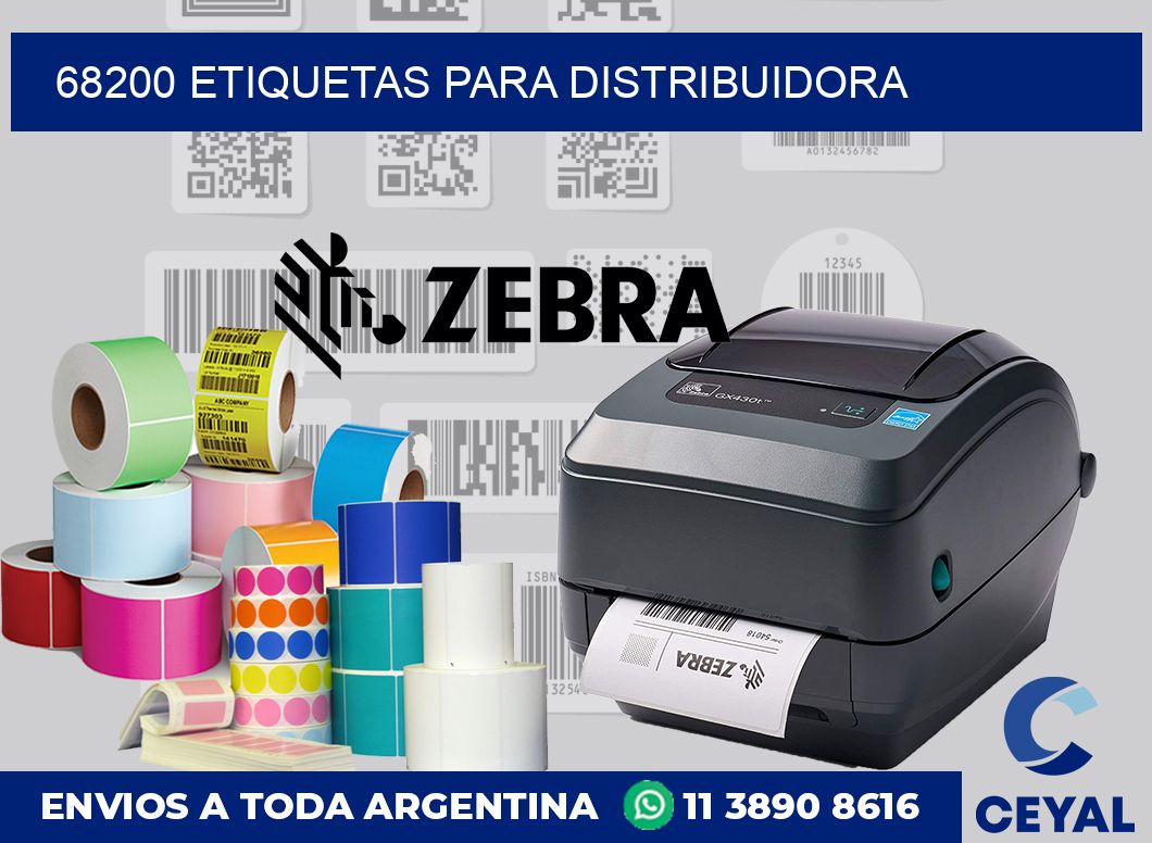 68200 etiquetas para distribuidora