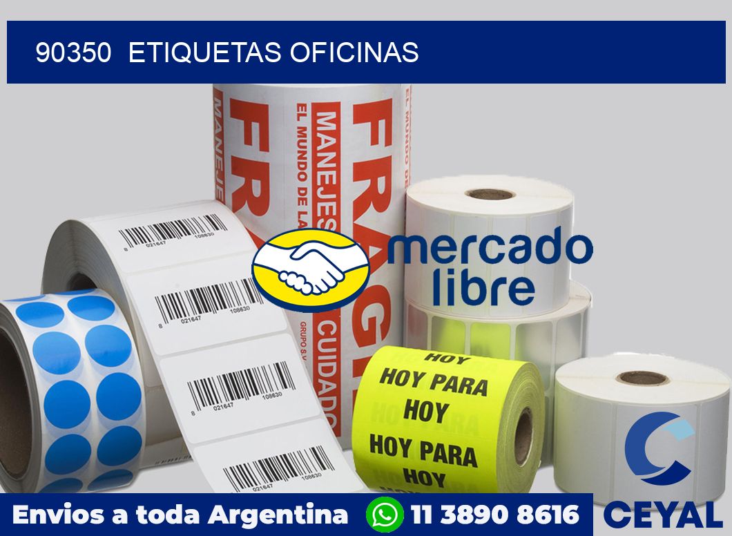 90350  Etiquetas oficinas