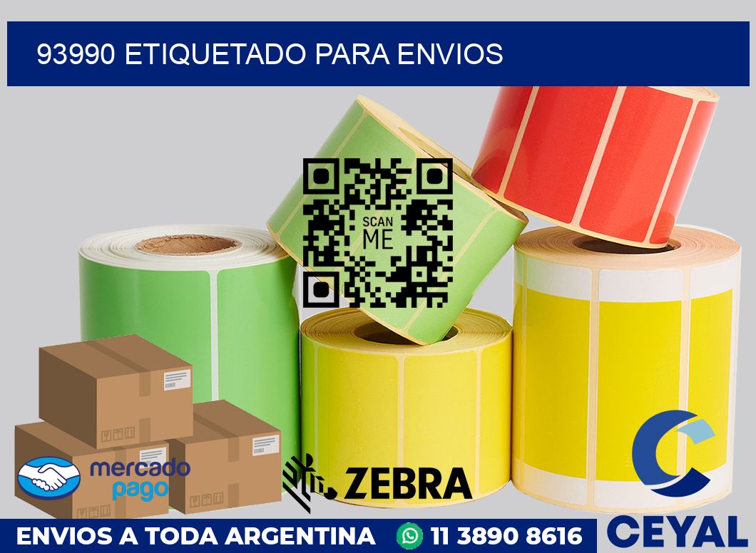 93990 etiquetado para envios