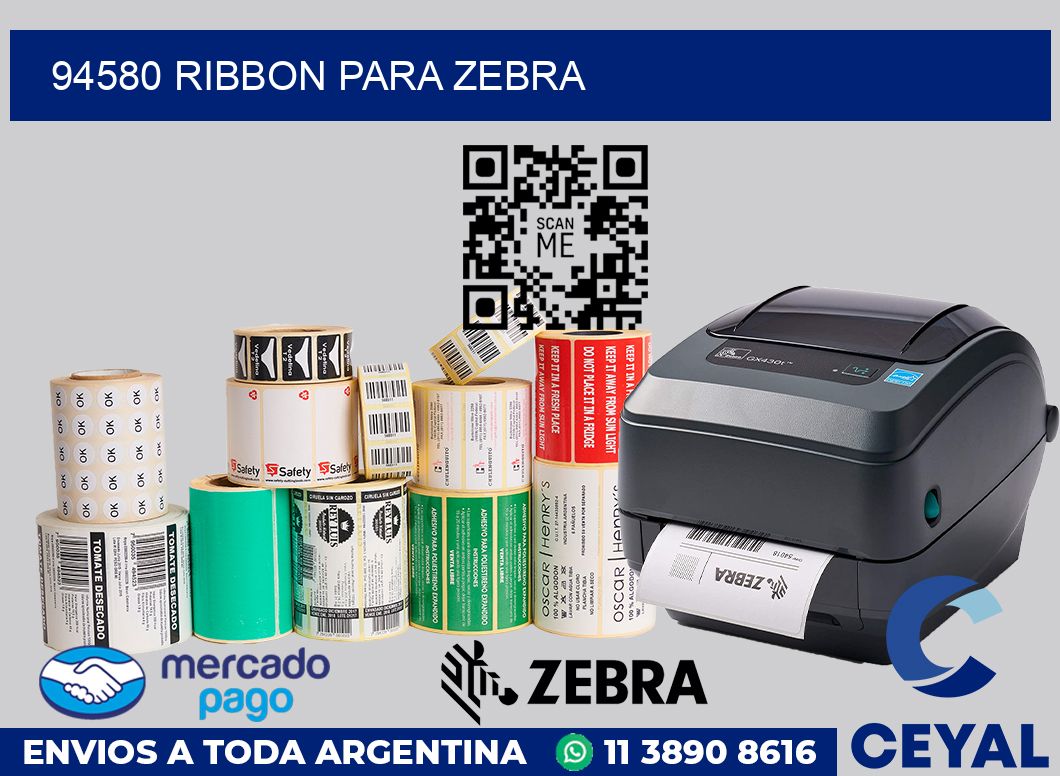 94580 ribbon para zebra