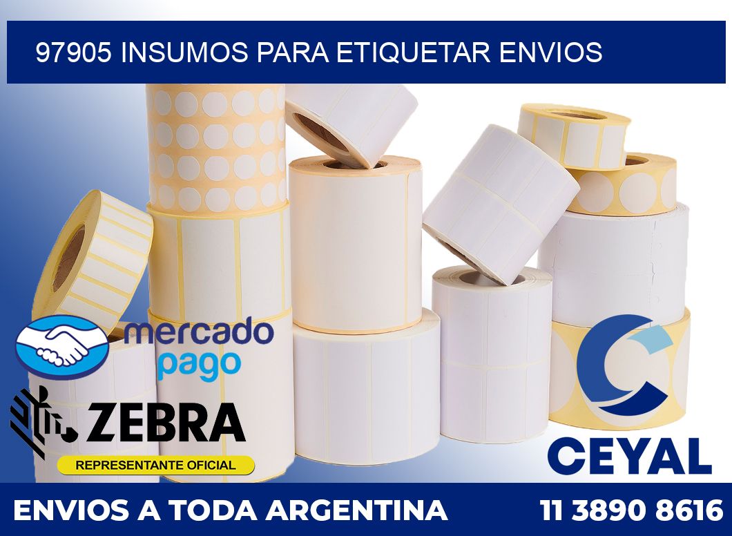 97905 Insumos para etiquetar envios